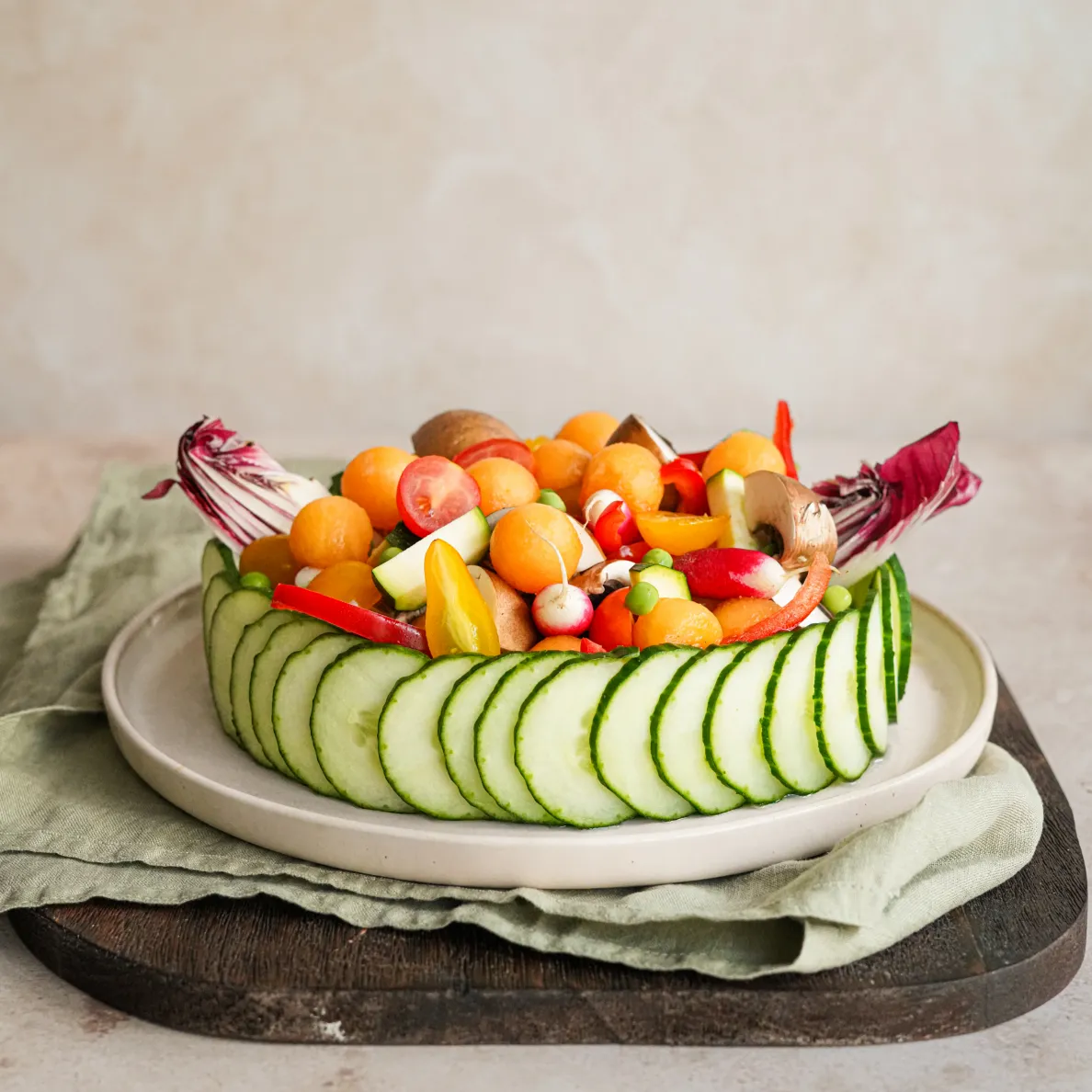 LA SALADE DE CRUDITÉS