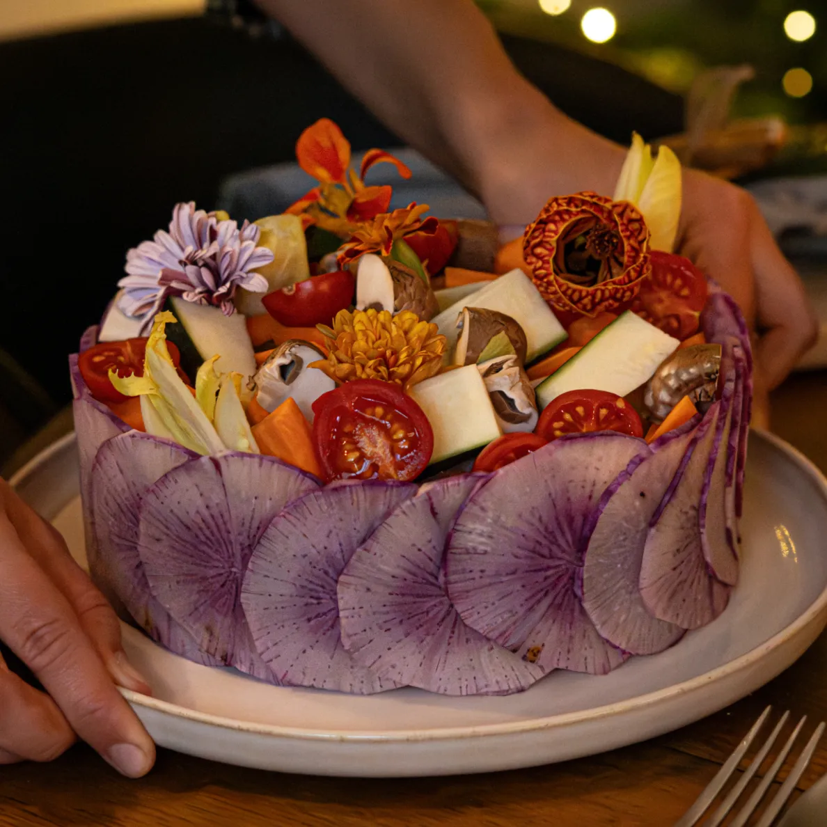 LA SALADE DE CRUDITÉS