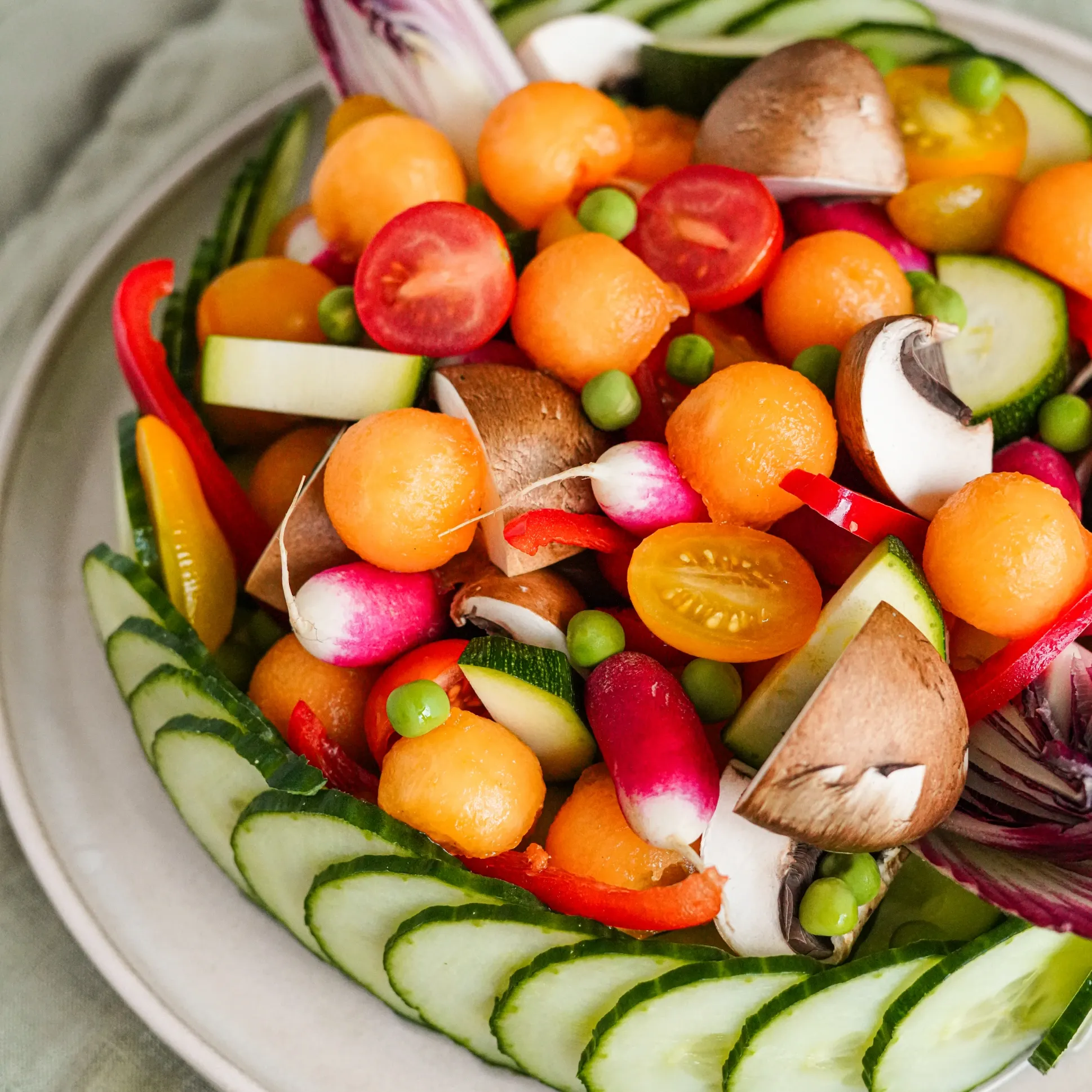 LA SALADE DE CRUDITÉS